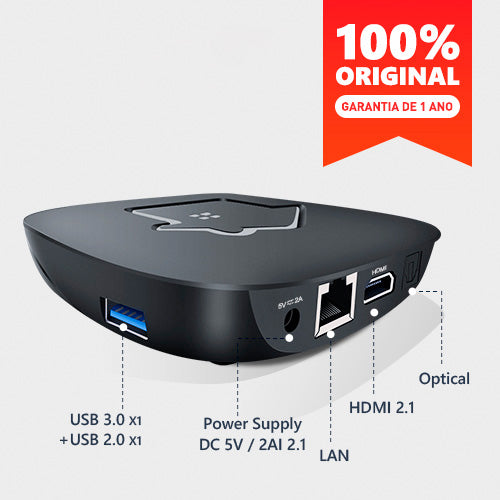Receptor HTV 8 4k UltraHD - Premium
